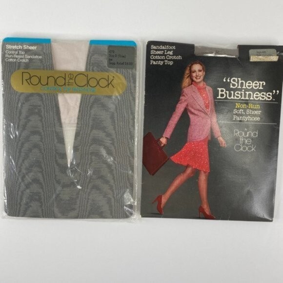 Hanes Liz Claiborne Vintage Pantyhose Lot of 15 Pairs Crafts Collectors