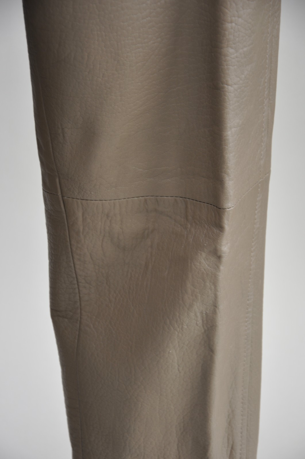 Vintage 1980s Butter Soft Brown Leather Tapered Pants Boho Classic Maglia M