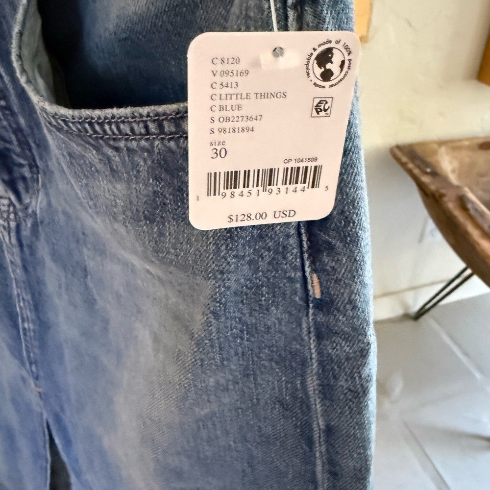 Free People $128 We The Free Maxi Denim Skirt Size 30 (size 8 or 10) NWT