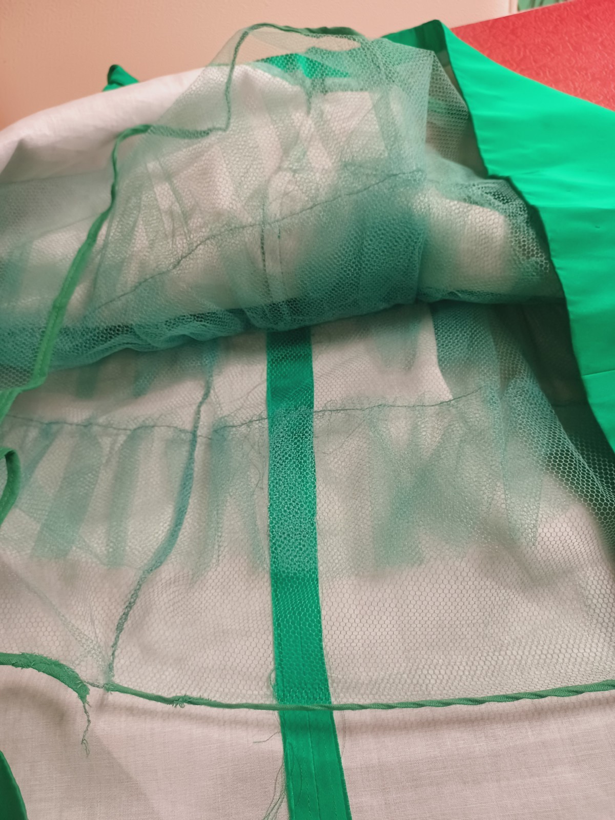 VTG Mid-century 40s 50s 60s Emerald Green Satin Cocktail Party Dress M Crinoline