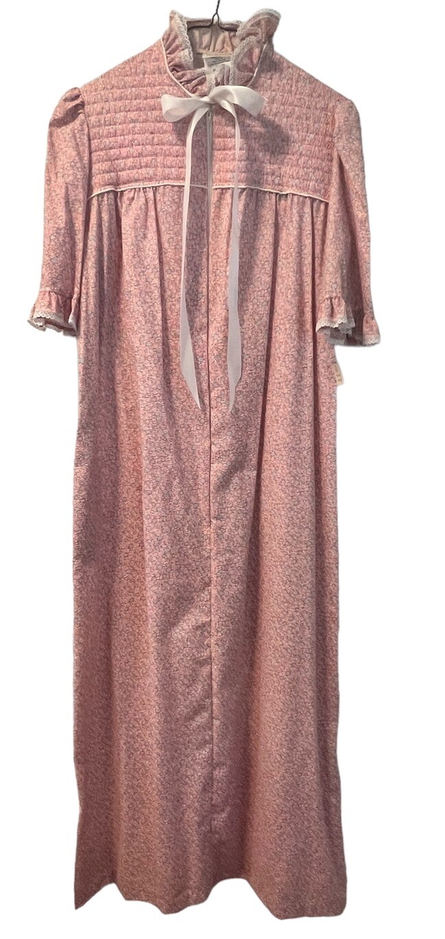 VTG Women’s JC Penney Robe Sz Medium Loungewear Gown House Coat Dress Mumu NWT