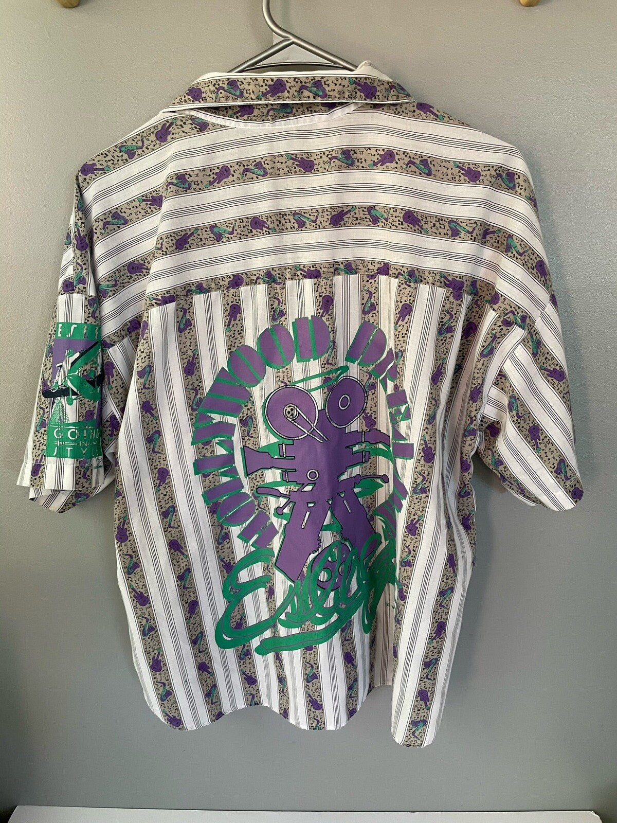 Vintage Womens 1989 Fantasy Film Hollywood Dreamin’ Esleep Fashion Blouse Top