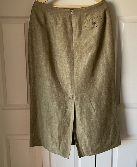 Blarney Woollen Mills | 2 Piece blazer skirt. Vintage 80s. Linen. Wool. Ireland.