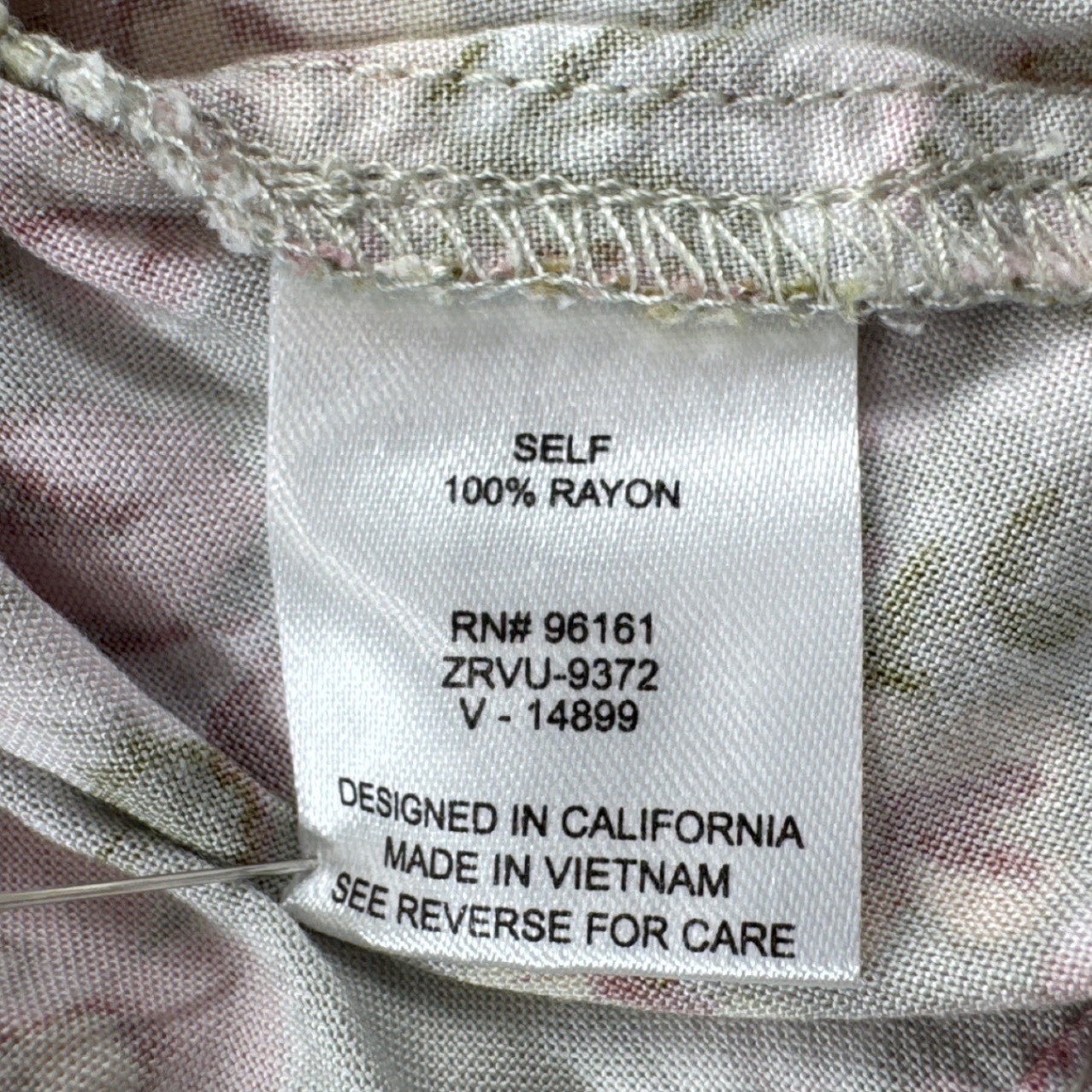 Bebop XL Floral Babydoll Top Cottagecore Prairie Boho Peasant Blouse