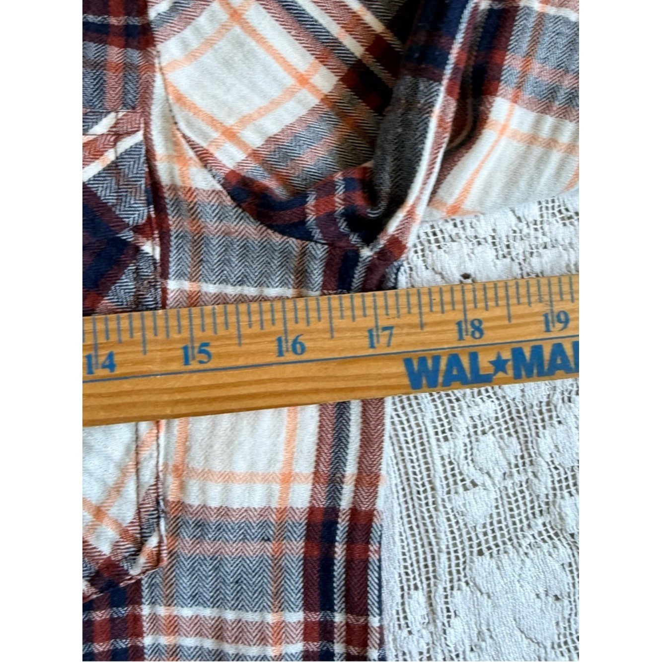 Veronica Beard Jeans Barnette Plaid Cotton Flannel Western Shirt size 4