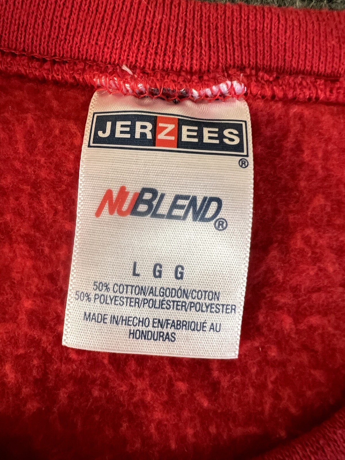 Grand Canyon VTG Sweatshirt Mens L Red Gold Bedazzled Stud Graphic Grandmacore
