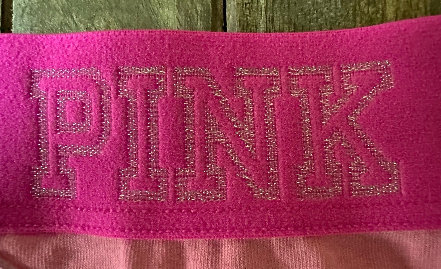 Vtg Pink Victoria’s Secret M High Cut Bikini Panty Panties