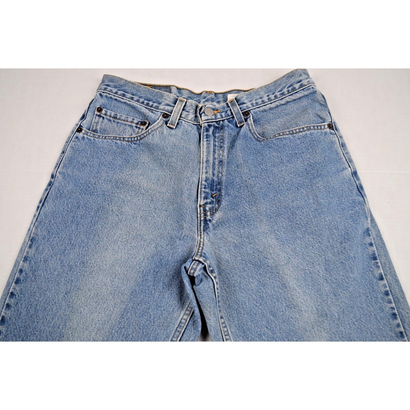 Vintage Levis Jeans 32 x 33 Y2K Blue Relaxed Fit Straight Leg Soft Fading c.2001