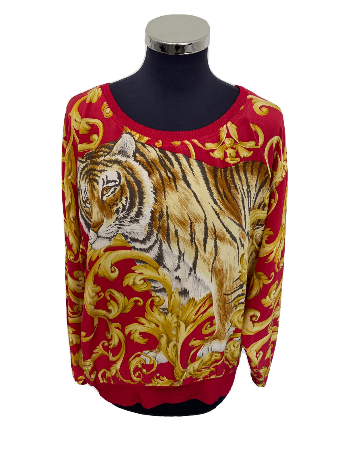 SALVATORE FERRAGAMO JERSEY WOMEN SHIRT WOMAN VINTAGE JHD134