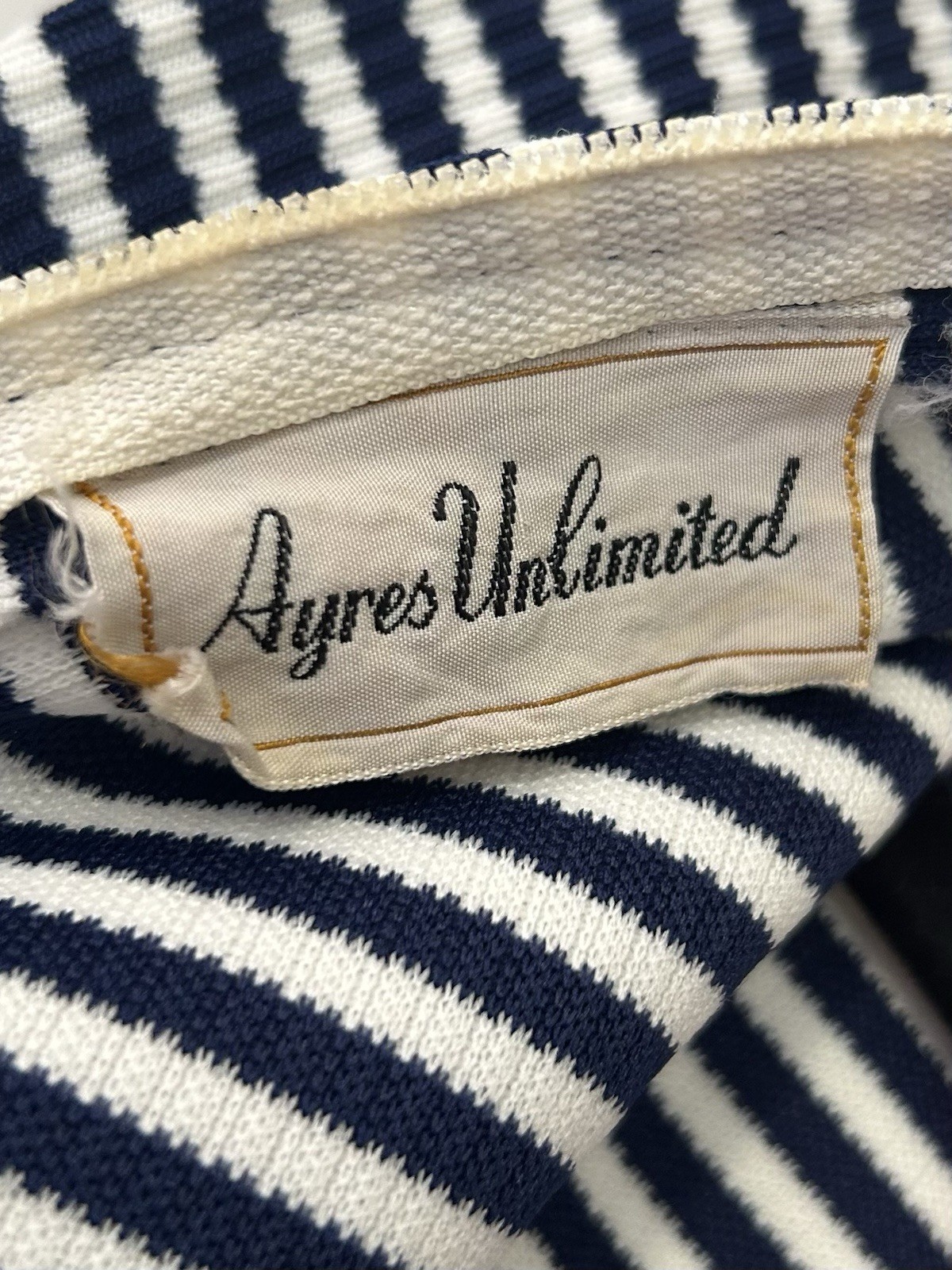 Vintage Ayer’s Unlimited Woman’s Nautical Dress Patriotic Holiday Yacht Wear