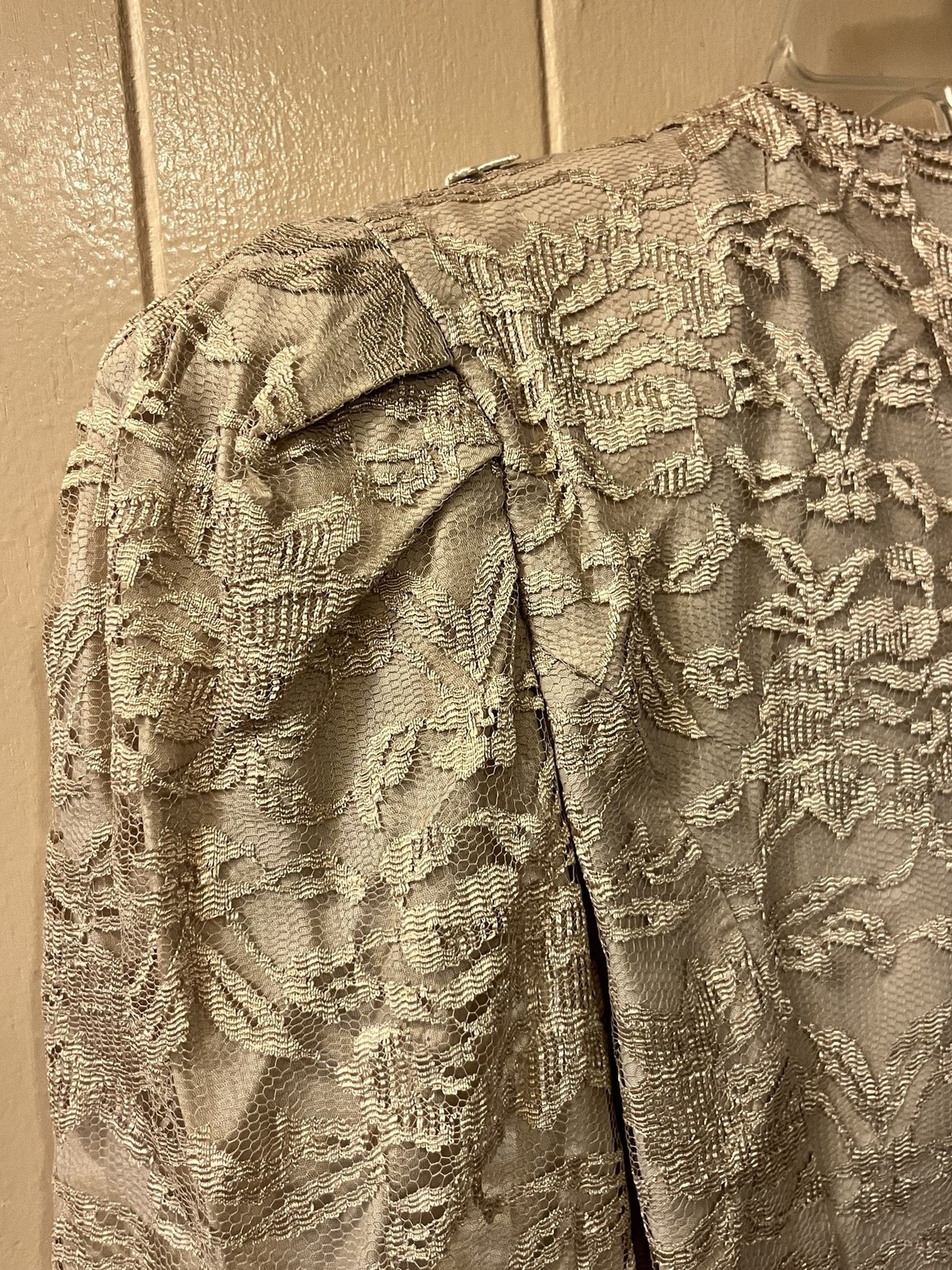 Vintage Lace Dress with Jacket Bari Protas Cachet Size 7/8 NEW with Tag