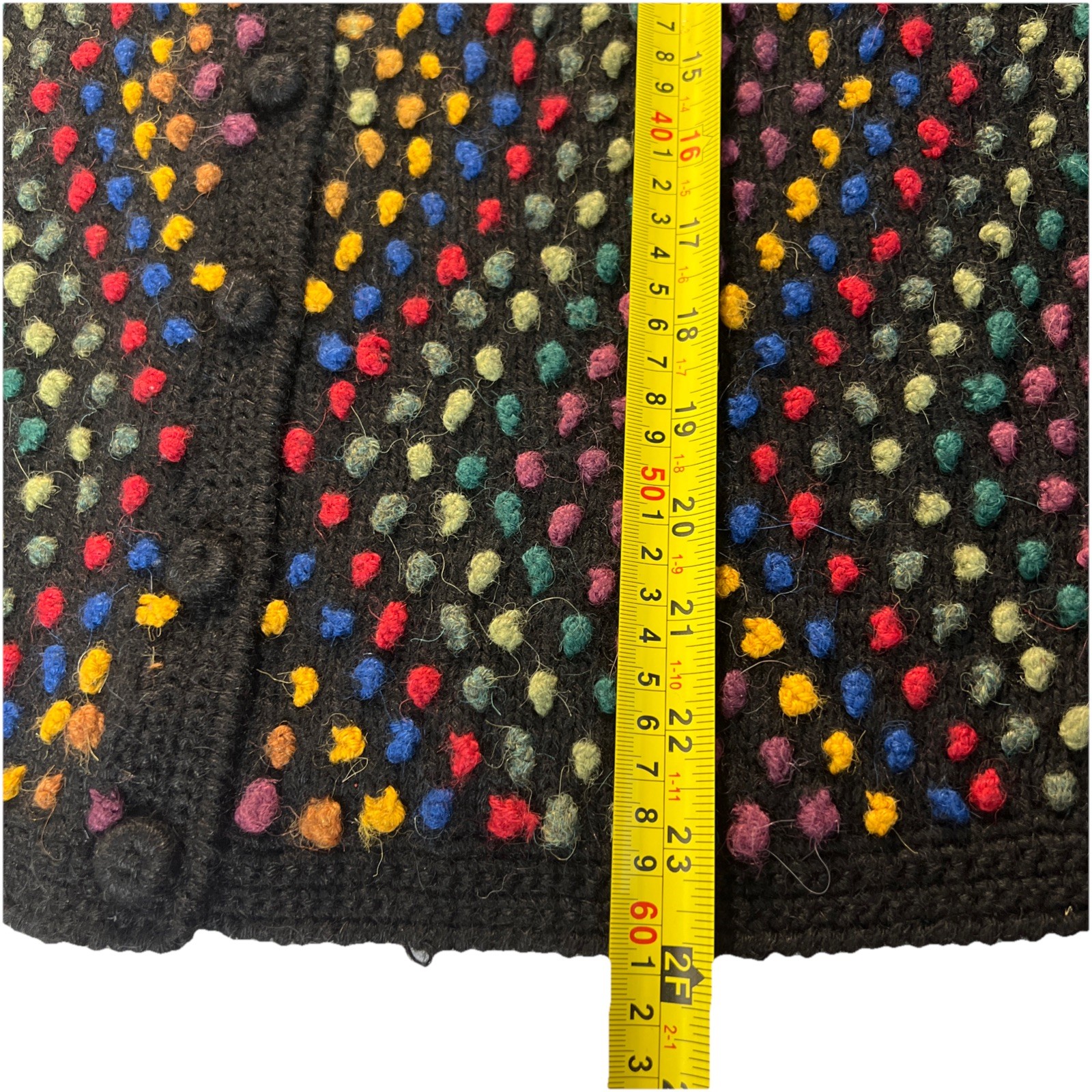 EVC 💯Baby Alpaca Peru Links Knit Button Front Sweater Vest M/L