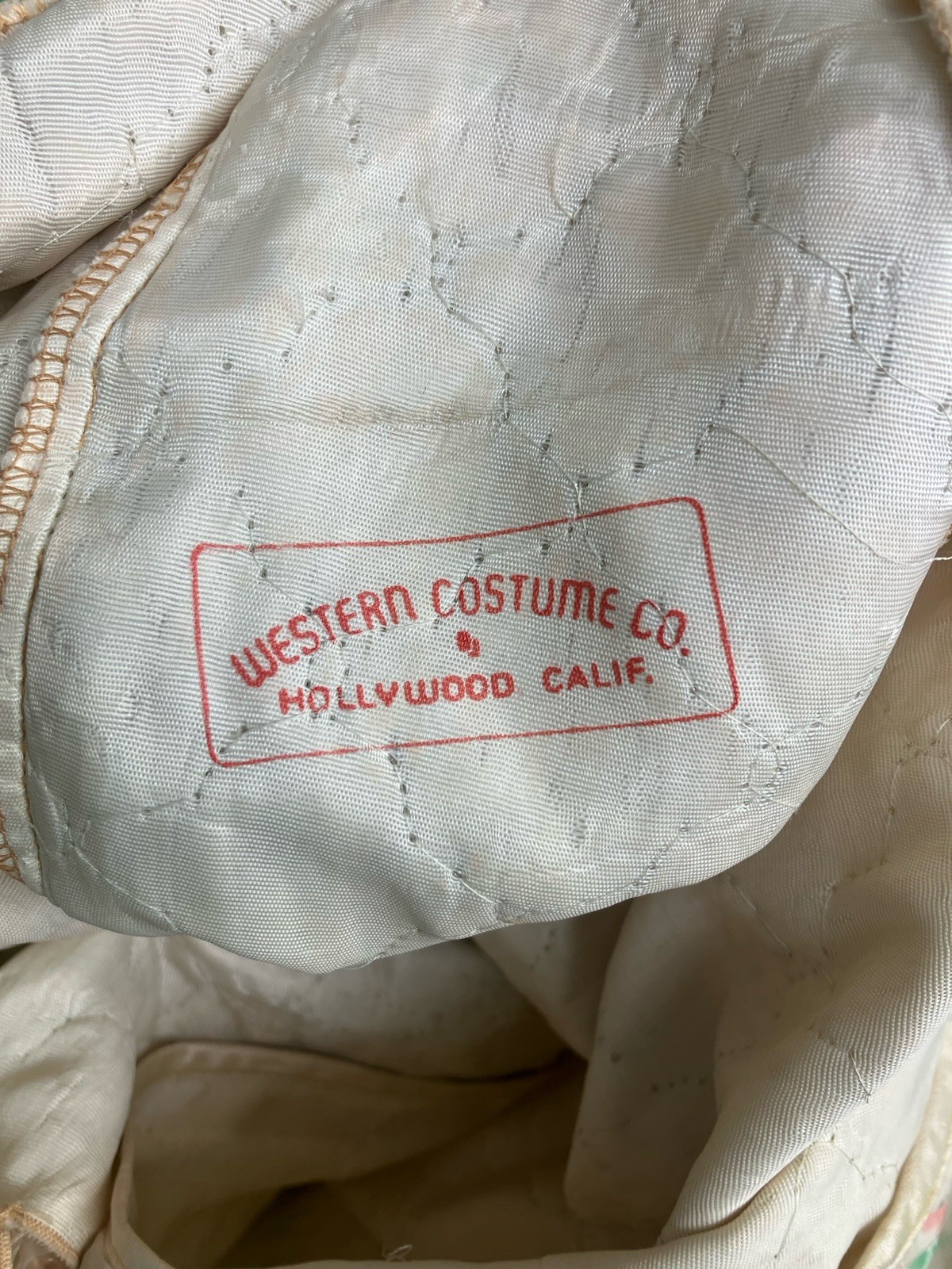Vintage Western Costume Co Hollywood Calif Nightgown