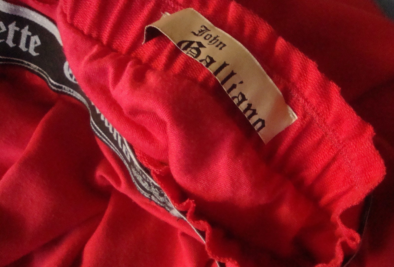 Vintage JOHN GALLIANO SKIRT skirt size 14 approx S NEW!