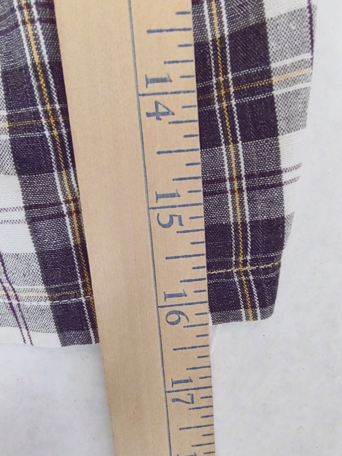 Vintage 50s/60s/70s Handmade? Plaid Womens Shorts Size Small Back Zipper
