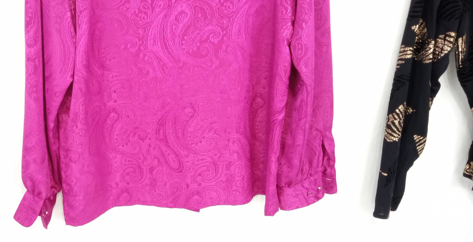 Vintage 1980’s French Boutique Women’s Shirt blouse tops Lot of 3