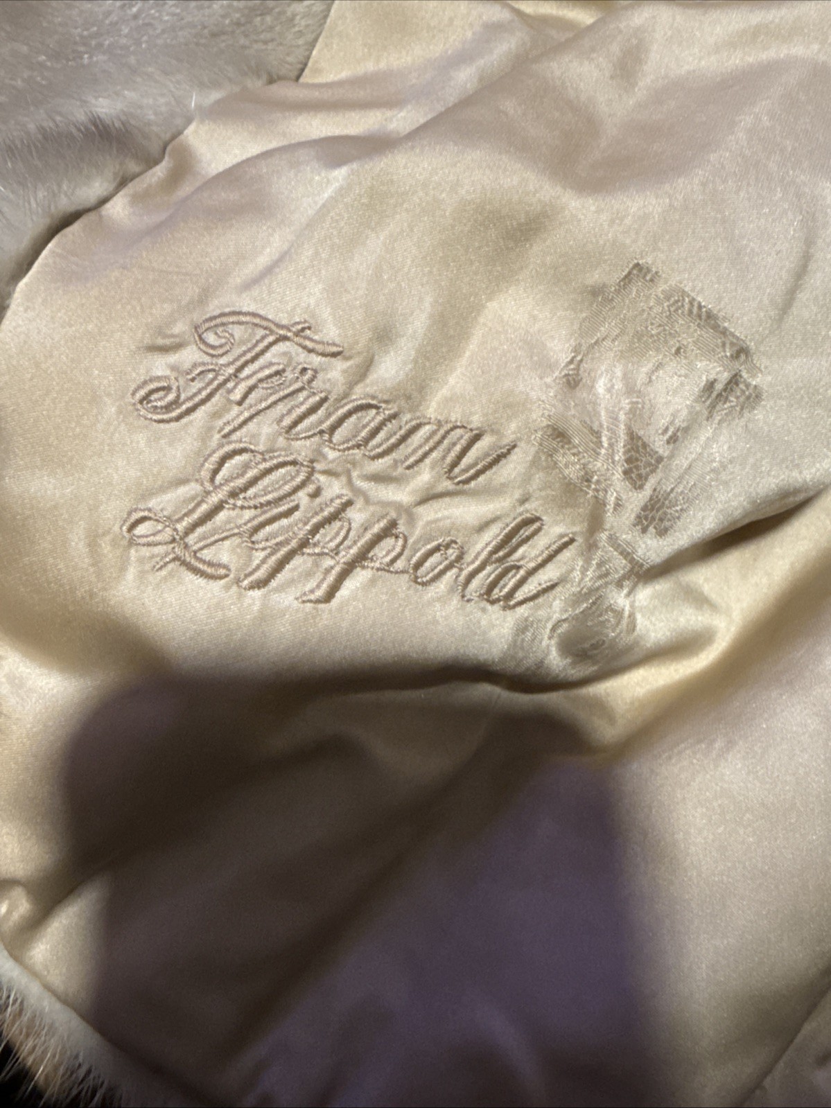 VTG Flier Furs Beverly Hills Genuine Blonde Mink Fur Jacket Stole Cape Bridal