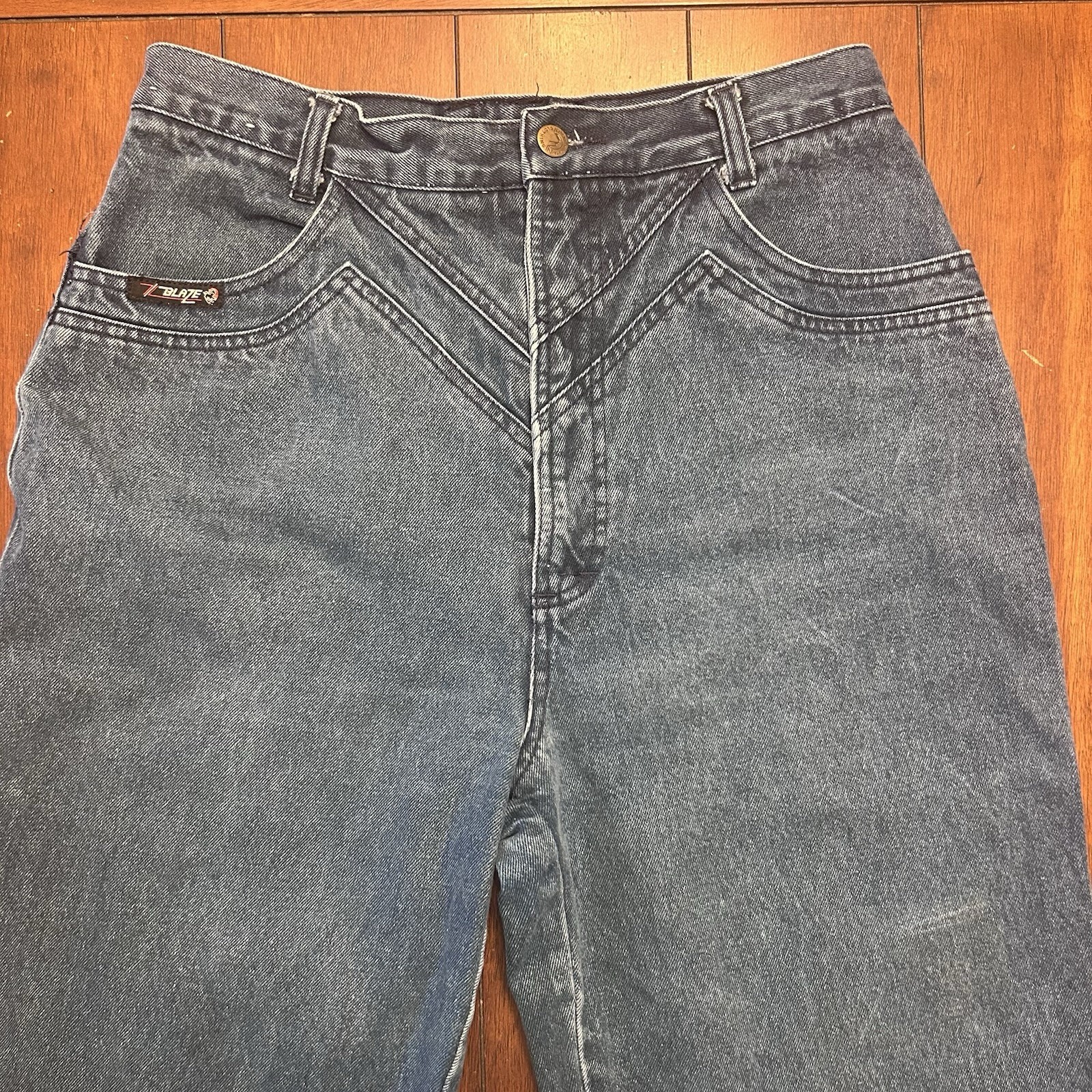 VTG Blaze Blue Bareback Jeans Rockies Rocky Mountain Jeans High-rise Size 11