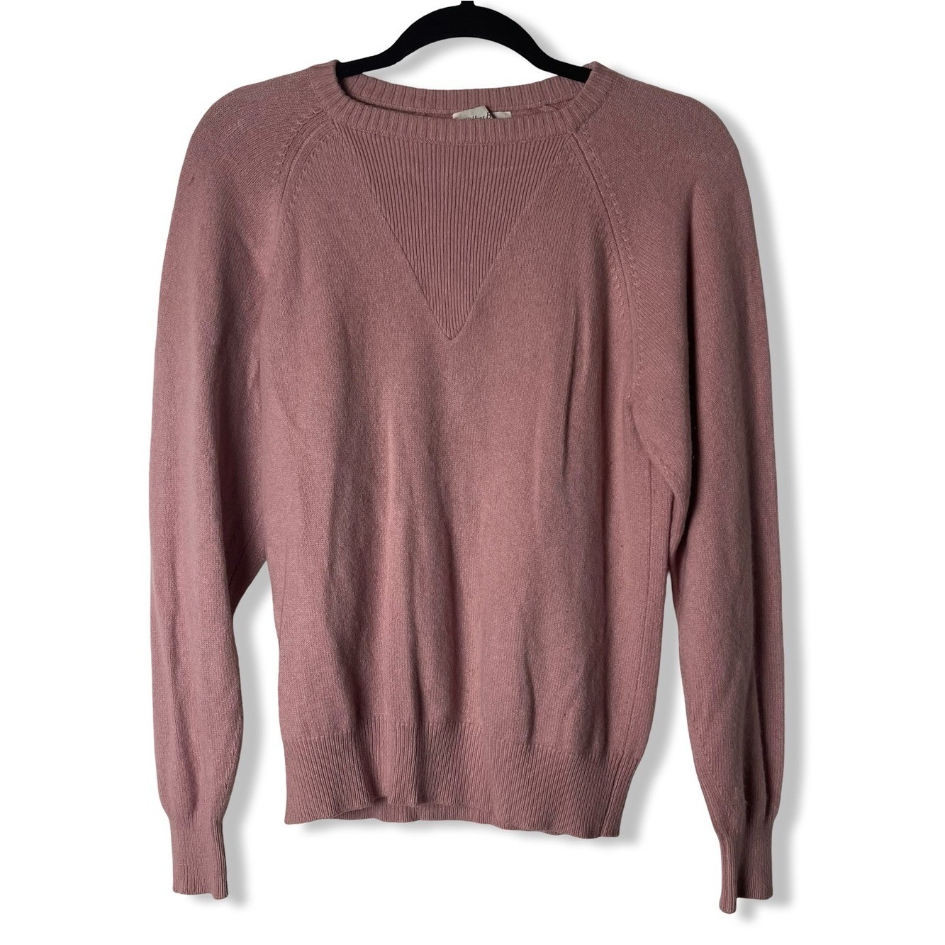Wilkes Bashford Vintage 100% Pure Cashmere Crewneck Sweater Pink – Sz. S