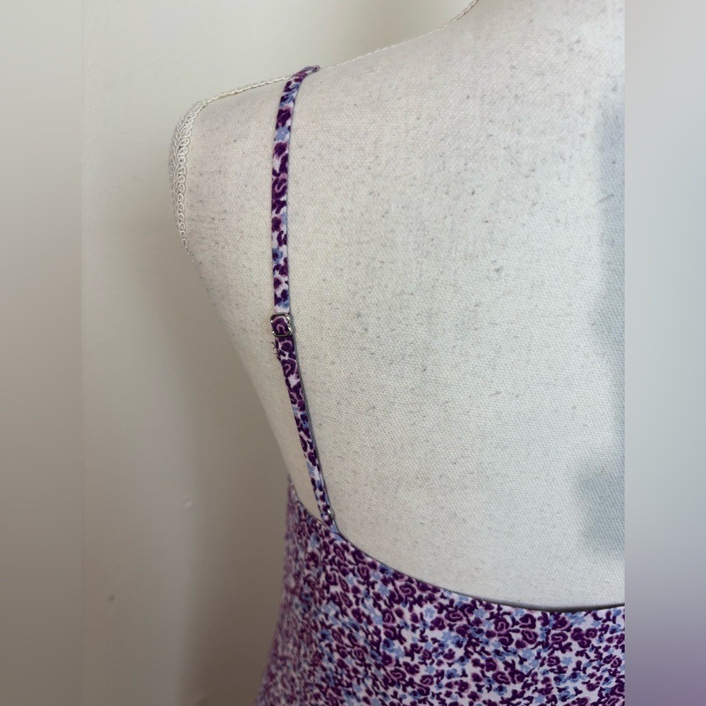 Reformation Marlowe Sleeveless V-Neck Violette – Dress Size Small