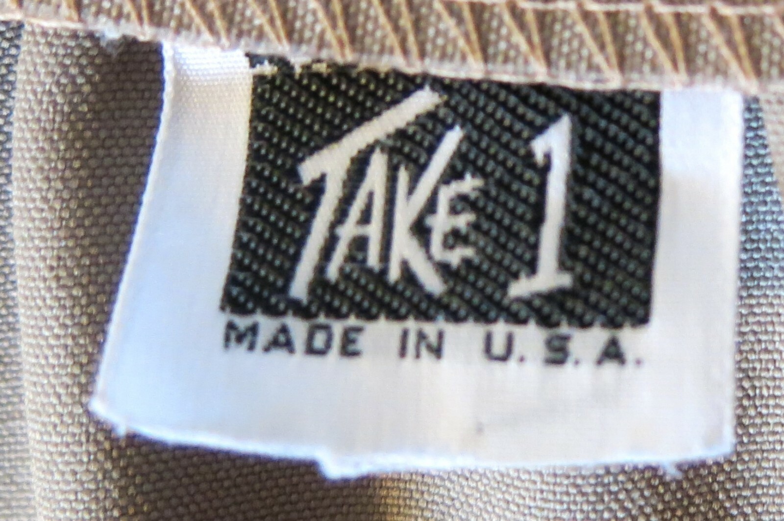 Take 1 Skirt Size 14 Tan Wrap Style Made In USA Polyester Women Vintage