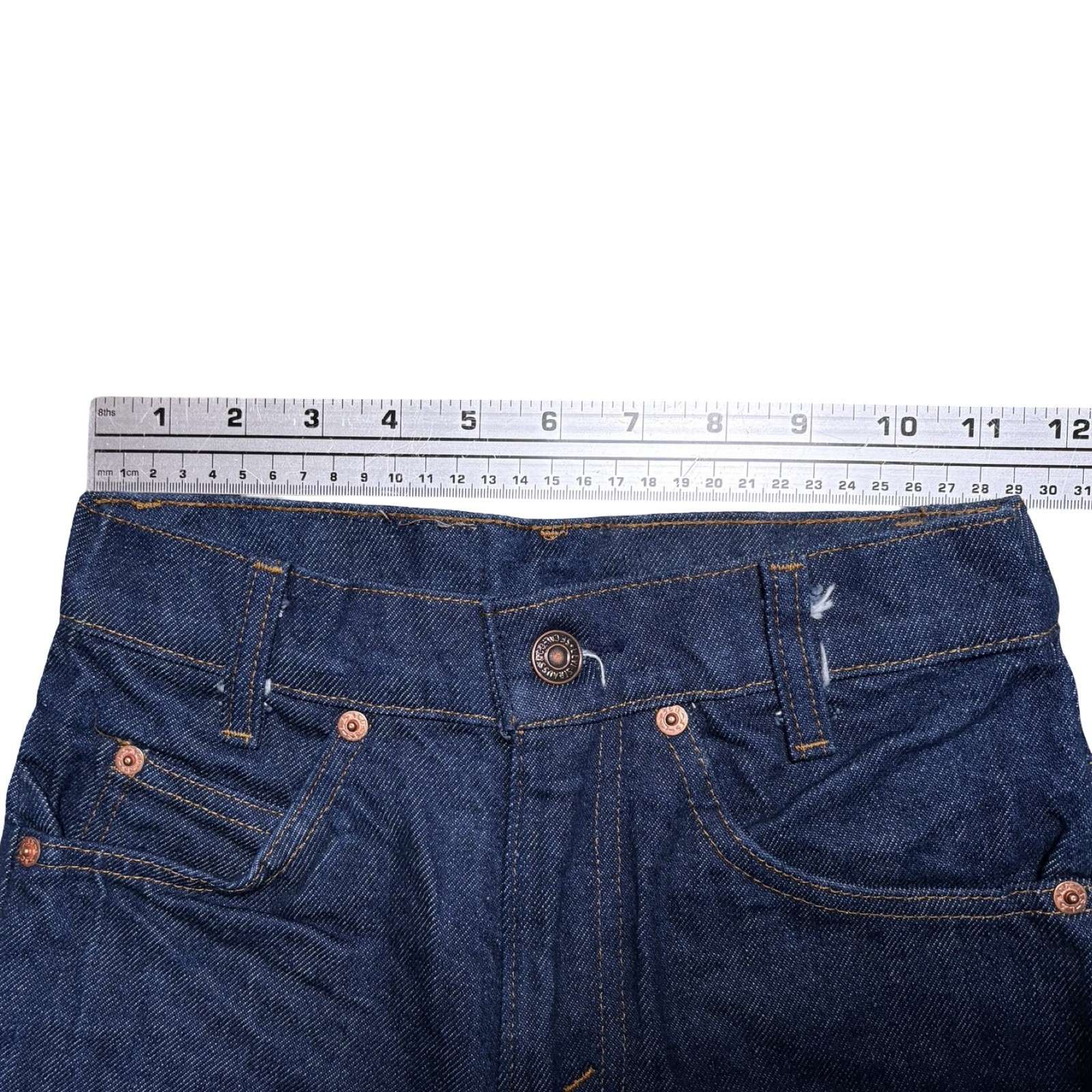 Vintage 80s Levi’s 716 0216 Student Straight Jeans 25X30 NOS NWOT