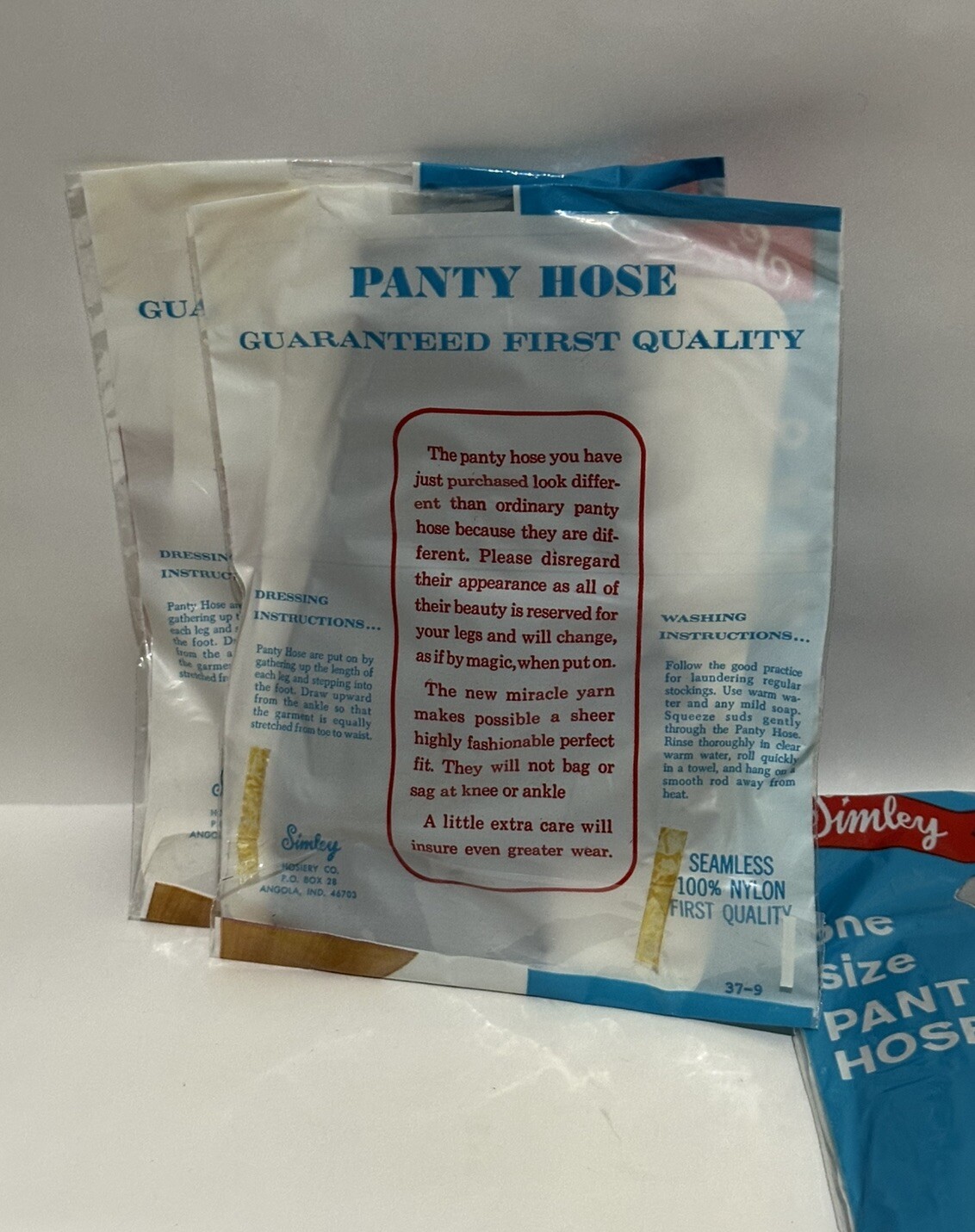 Simley Coffee Nude Fit One Size 5’- 5’7” 100-160 Lbs Vintage Panty Hose Set Of 3