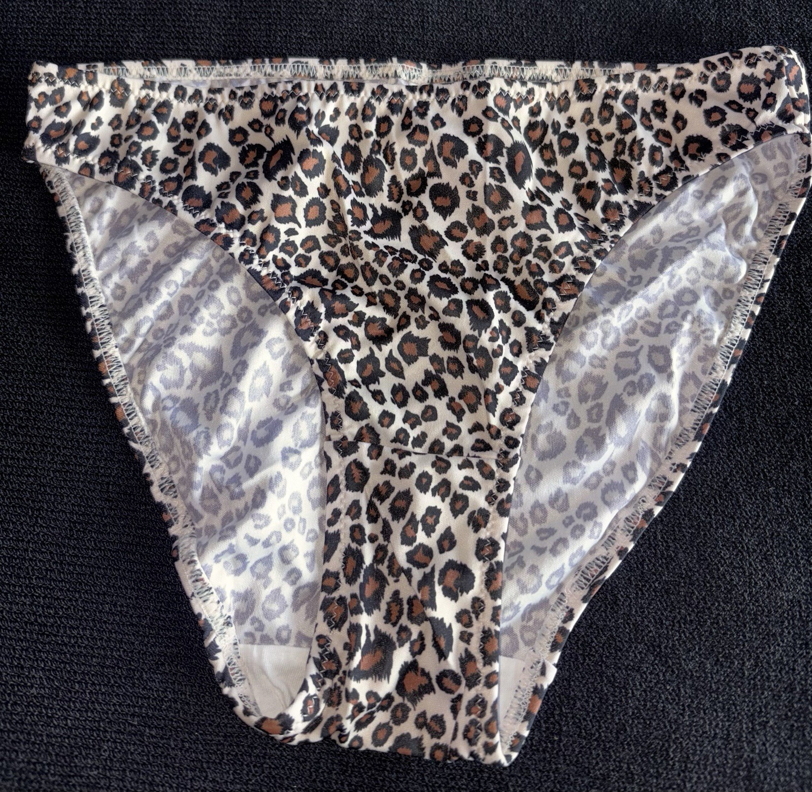 St. Eve Y2K Vintage M Bikini Panty Underwear Hi-Cut Colorful Animal Early 2000’s