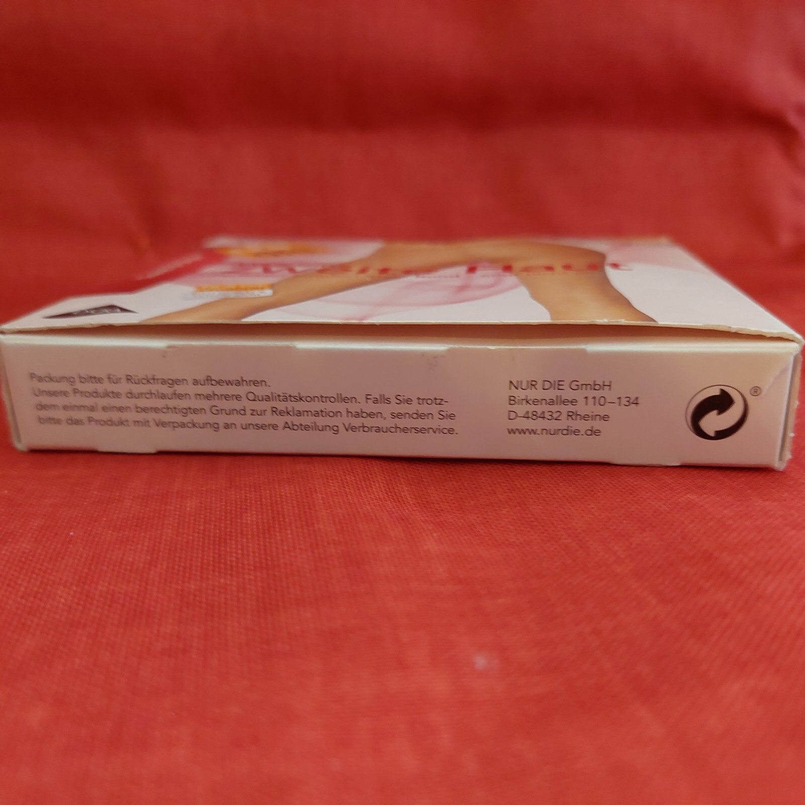 Vintage Pantyhose Zweite Haut Germany Nur Die Size L Color Schwarz BBROS3