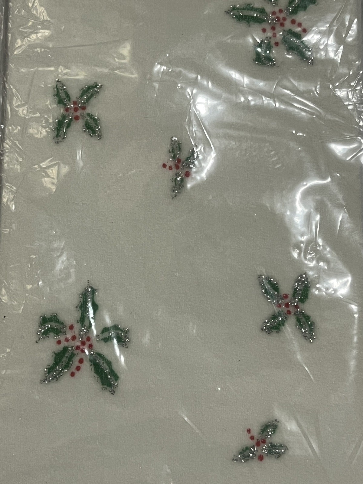 Vintage Nylon Knee High Hose Holiday Christmas Made In USA Size 9 To 11 Rare