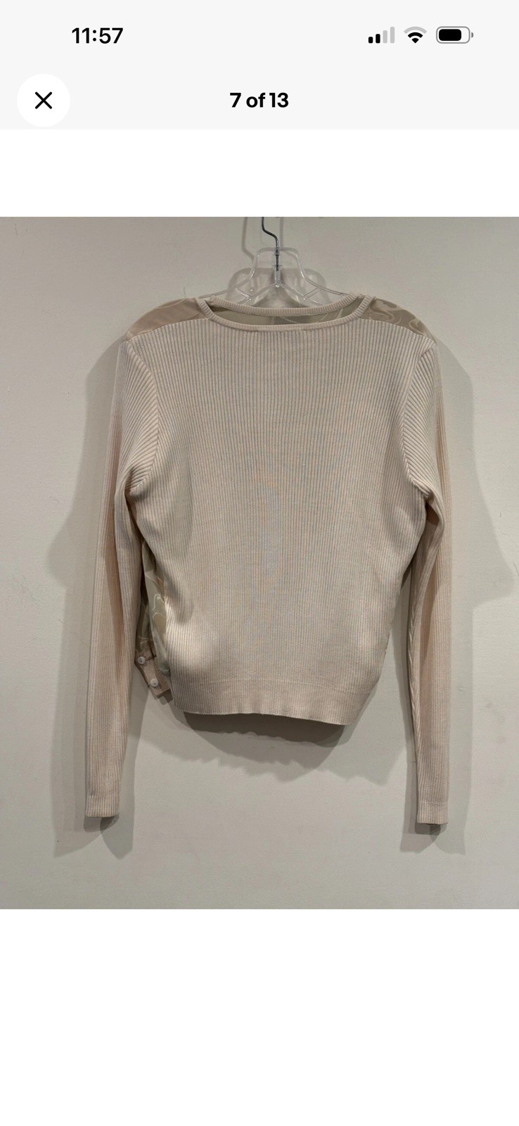 Vintage Mel & Lisa Essentials 100% Silk Cardigan & Top Set – Size M twinset