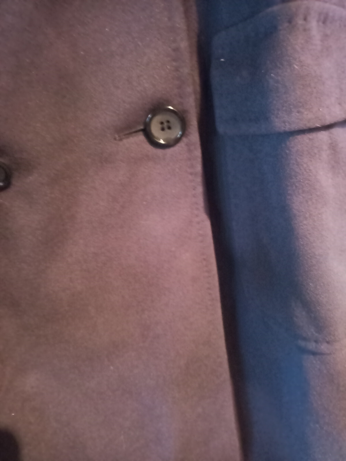 1950s ladies Savile Row cashmere coat