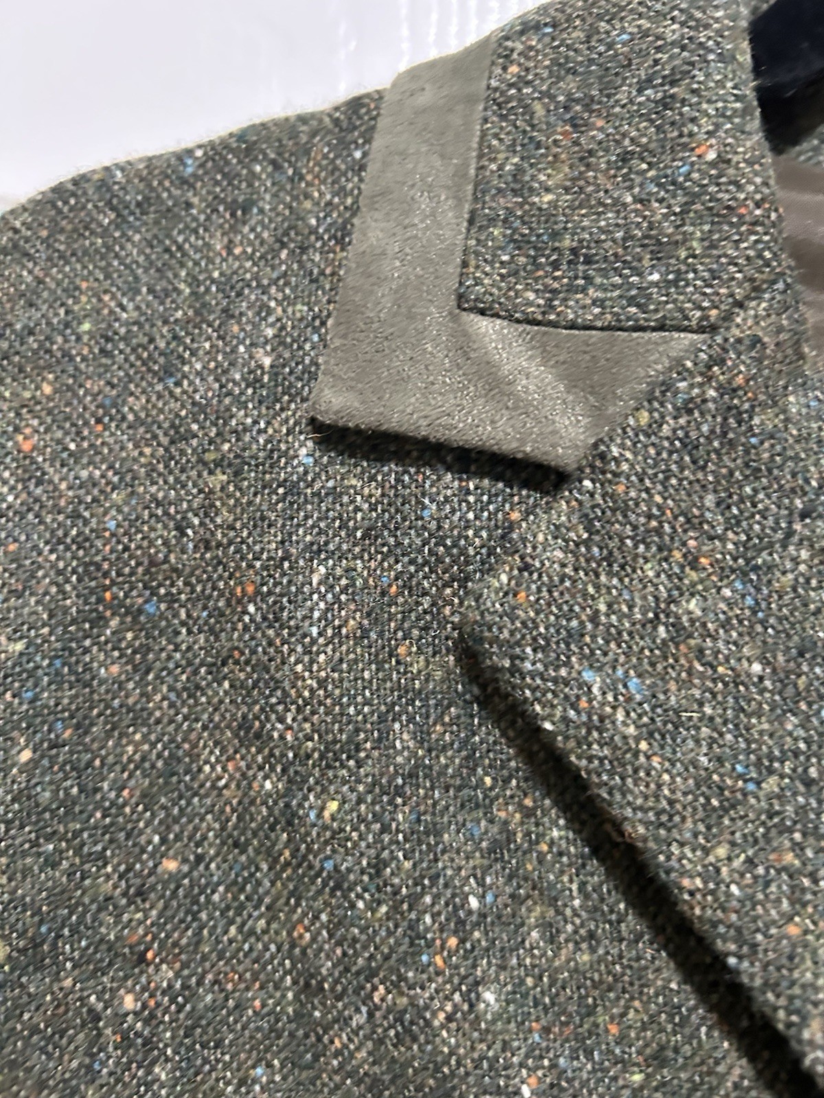 Vintage Donna Ricco Women’s 100% Olive Green Jacket Size 12 Blazer