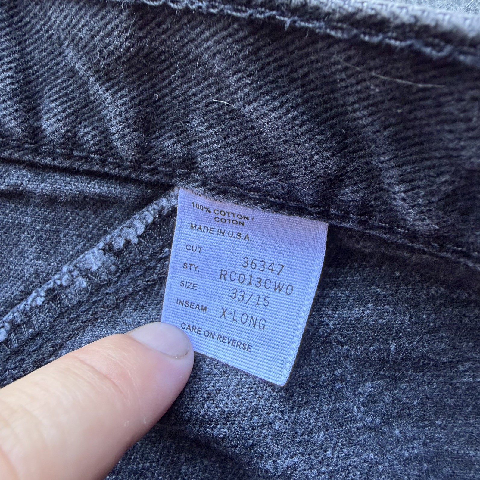 Vintage Rockies Jeans 1980s Black High Waisted Jeans Size 33/15 Inseam 35