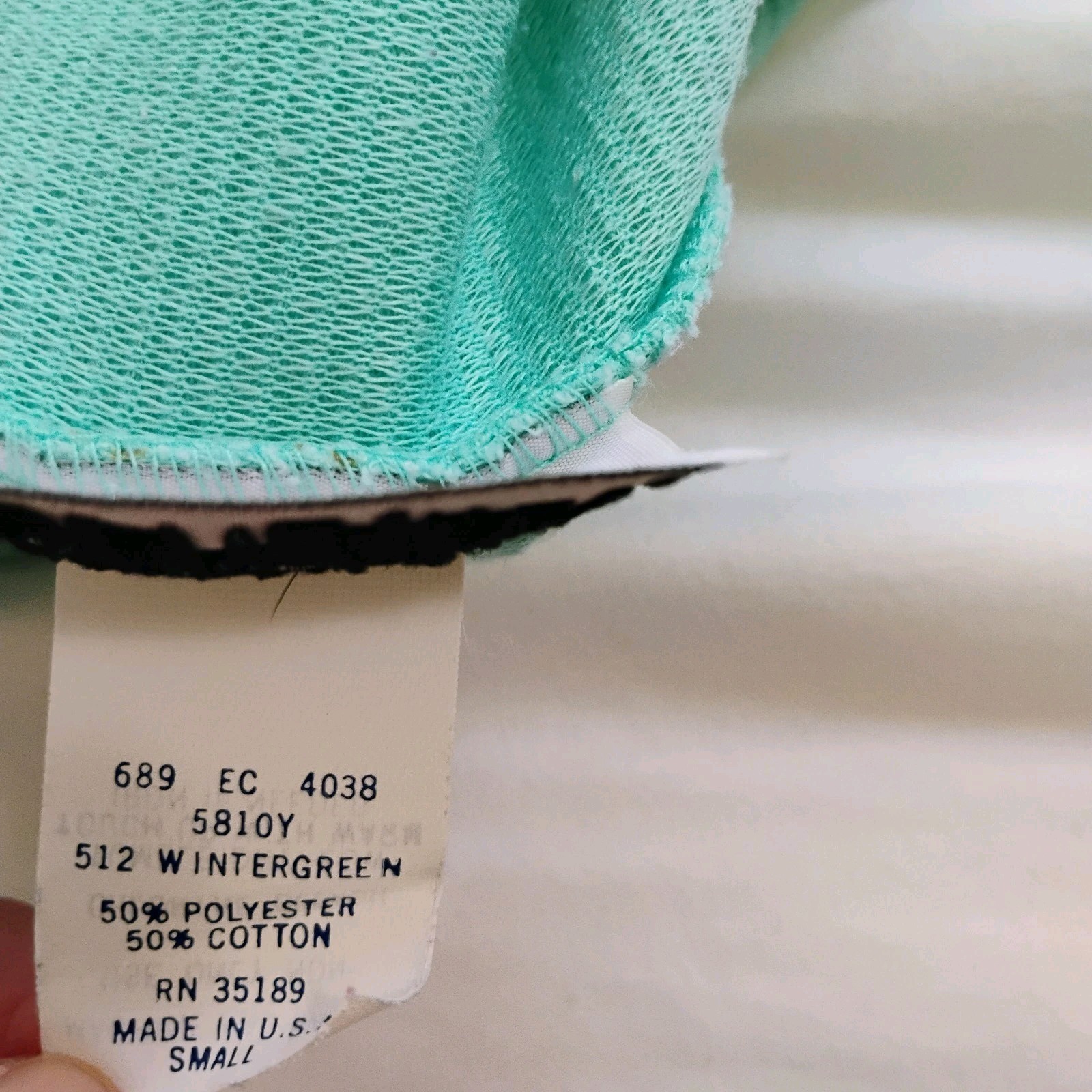 Vintage 80s Perry New York Skirt And Shirt Matching Set Wintergreen Sz Small Med