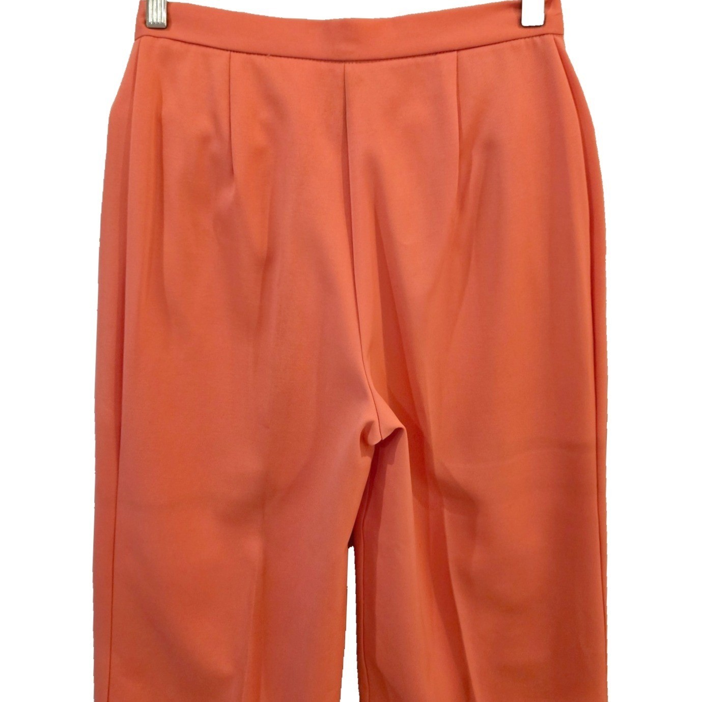 VTG 70s Tami San Francisco Palazzo Pants Womens 11 12 Coral High Rise Made USA