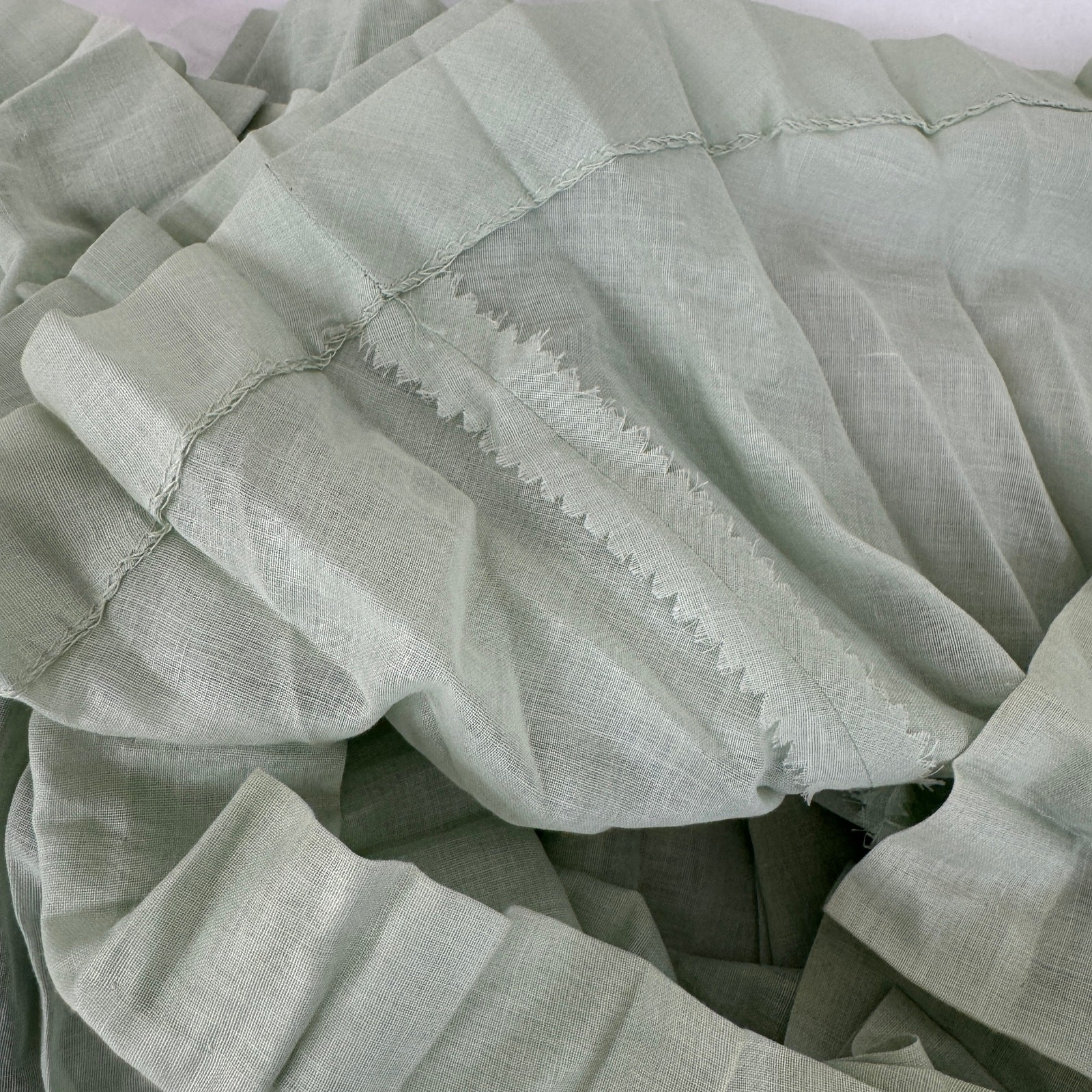 1950s Mint Green Carlye Party Dress Pleated Skirt | Vintage Cocktail Dress XS/S