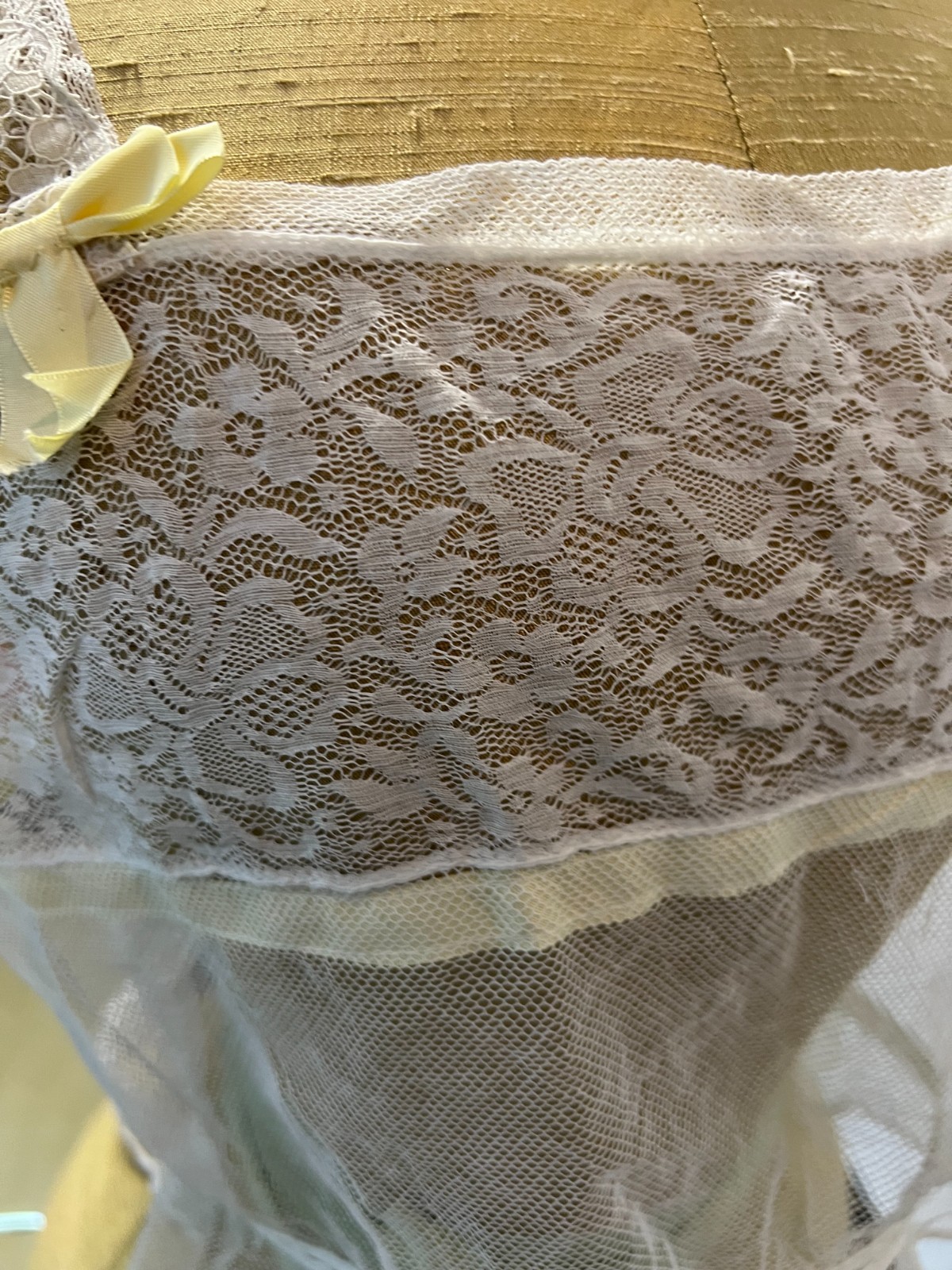 Antique lingerie. European-made corset, circa 1910–1920.