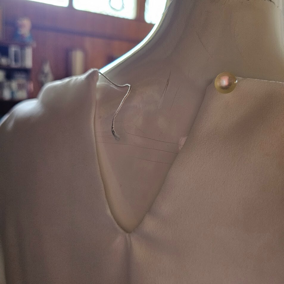 Vintage 80s Sheer Disco Winter White Gold Glitter Flame Blouson Party Dress S/M