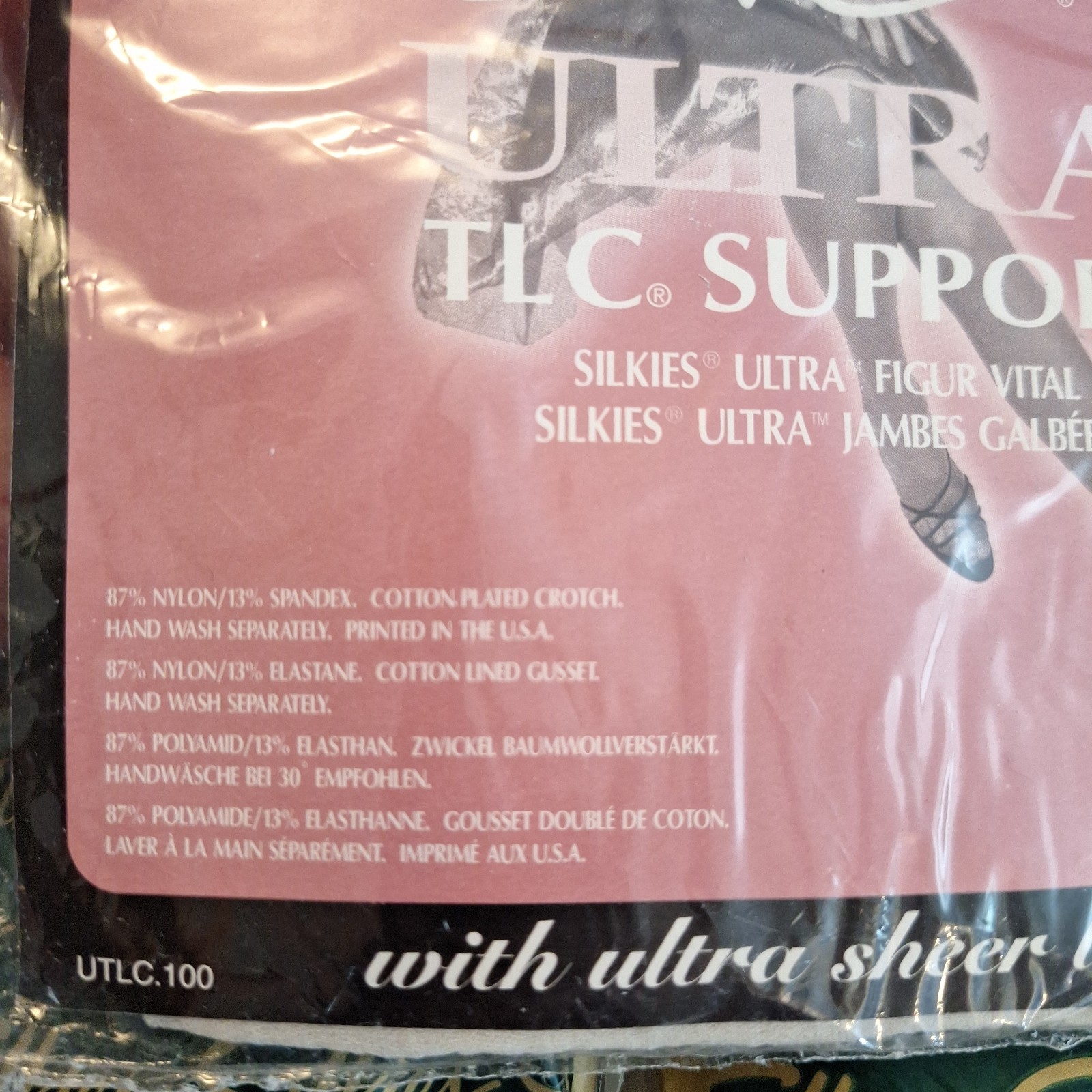 Vintage Silkies Lot Pantyhose White New X Tall