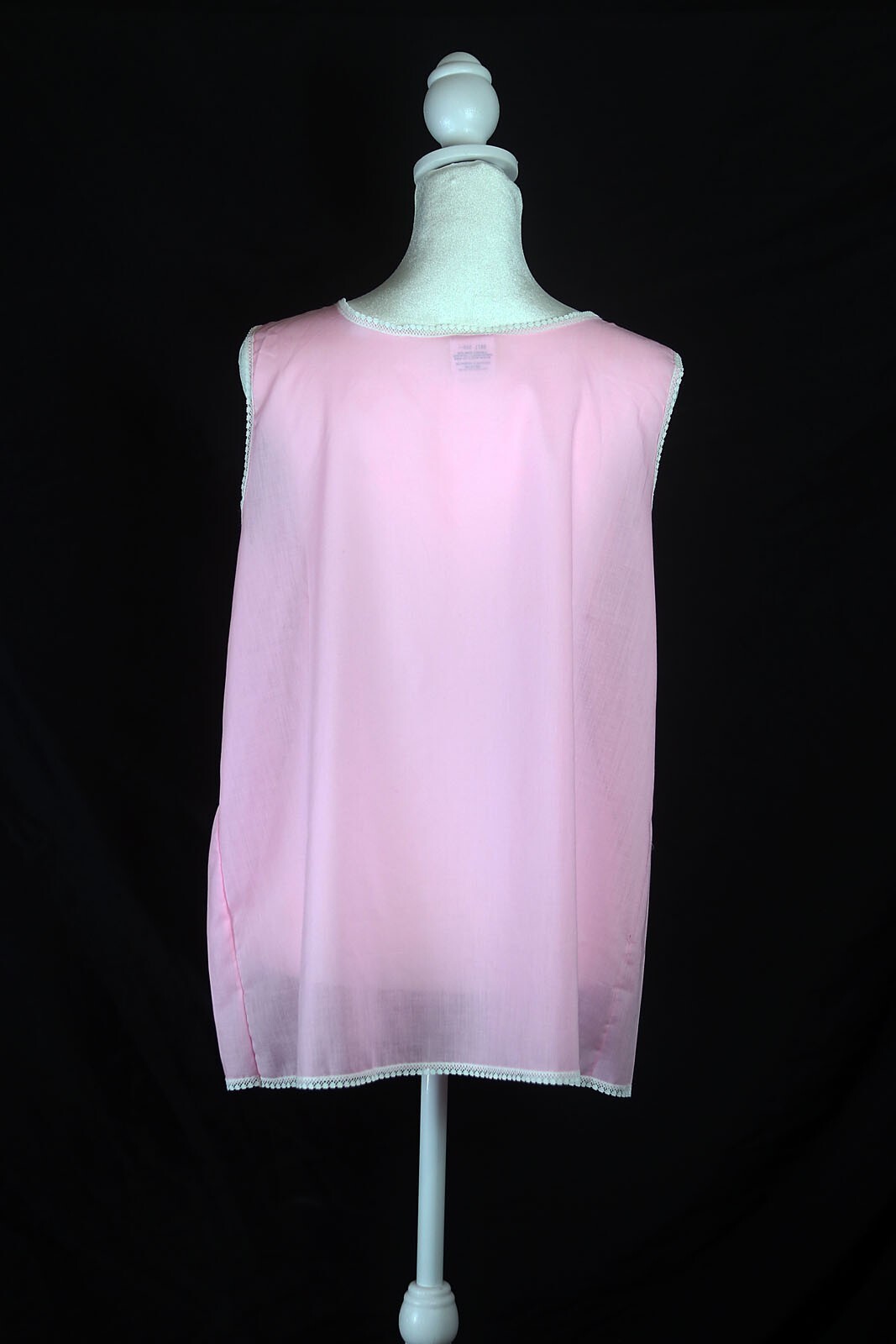 Vintage Women’s Sz M Babydoll Sheer Sleep Set Pink Stones Wear World of Fashion