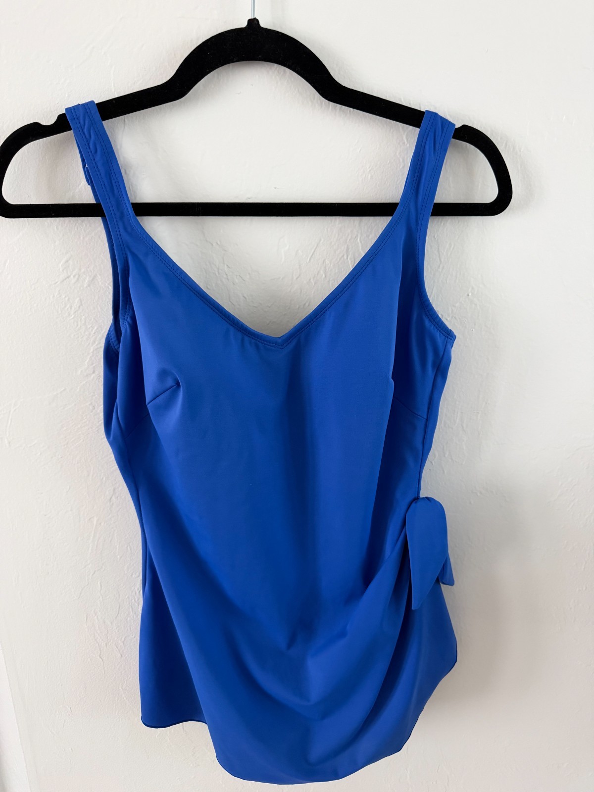 Vintage Roxanne Classics One Piece Swimsuit Bra Sized 10 / 34C Blue