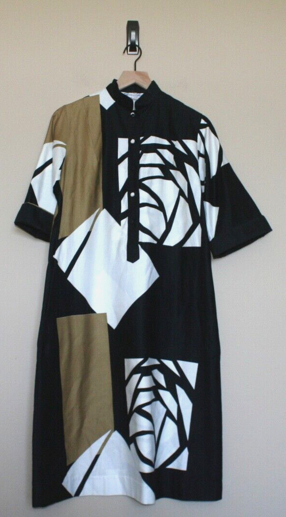 Vintage Catherine Ogust Dress Penthouse Gallery Size Medium 8 10 Mod 1970s 1980s