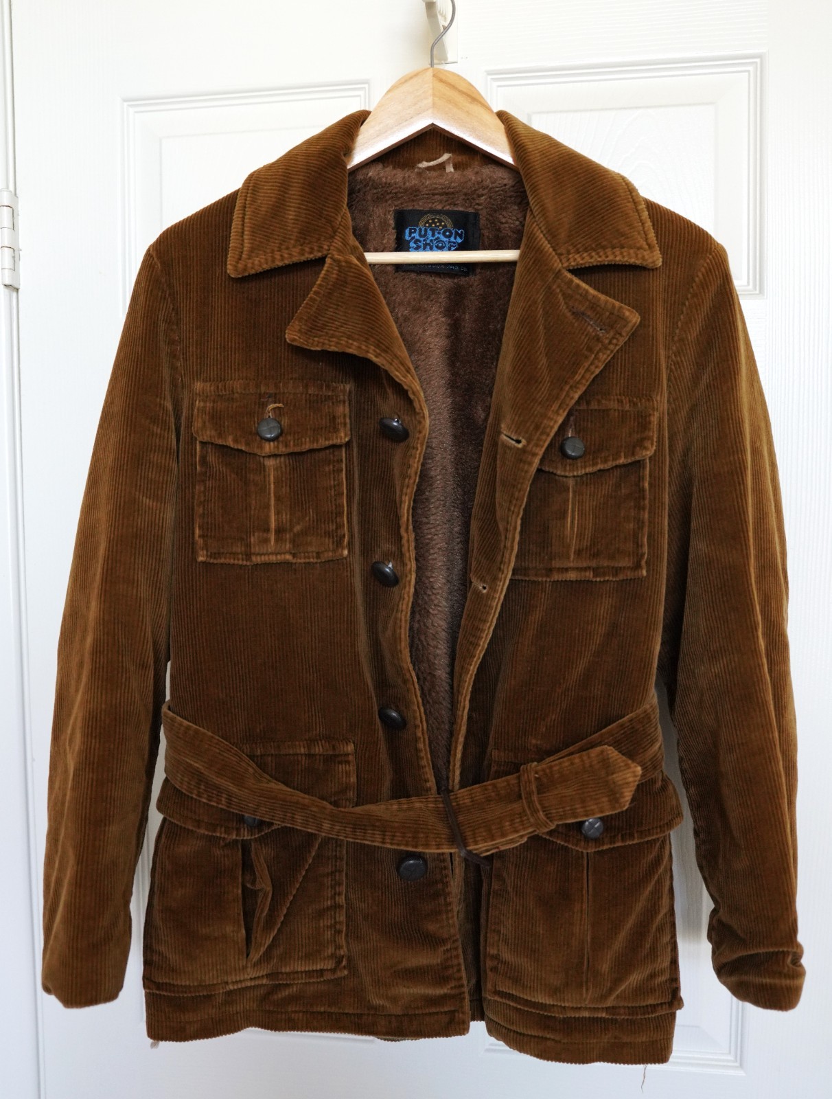 Sears Roebuck & CO. Put On Shop Corduroy Womens Jacket Size Medium
