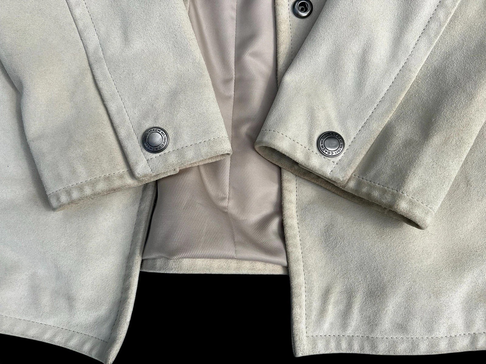 Vintage Coach 1941 Suede Leather Jacket Small Rare Collector’s Luxury✨Beautiful