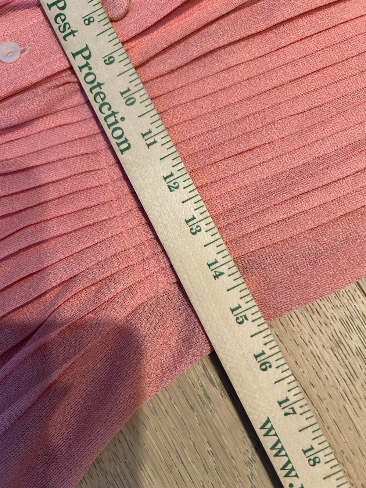 Vintage 1970’s Gino Paoli Dress Women’s Pink Pleated Fit Flare Italian