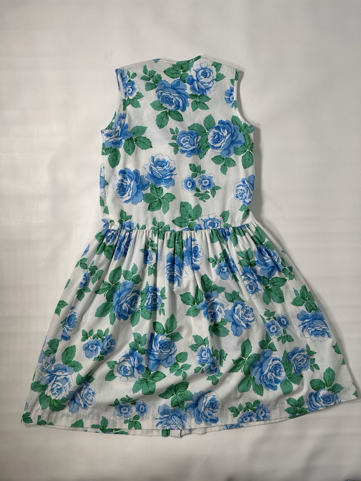 Models Coats Vintage Midi House Dress Size M Multi Color Floral Sleeveless Dress