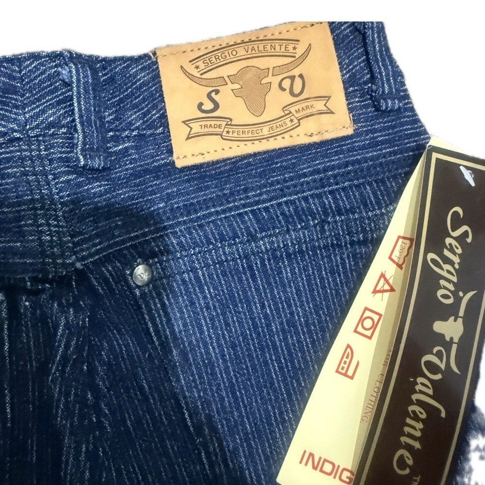 SERGIO VALENTE Vintage 80s Japan SELVEDGE Deadstock NWT Denim Jeans | Sz 30×32