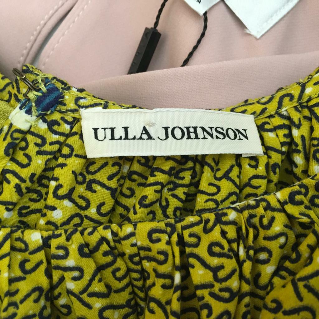 Ulla Johnson Jumpsuit Palazzo Green Multi Size 4 Classic Elegant Casual DMA44