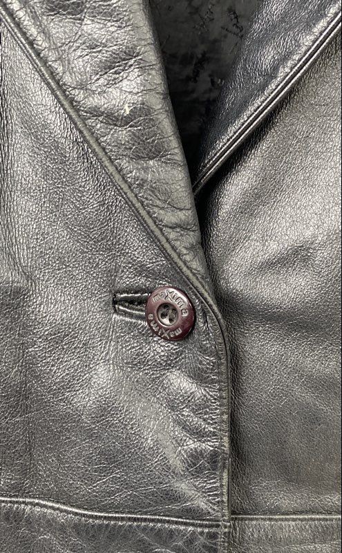 Wilsons Maxima Women’s Leather Blazer – Size L Vintage